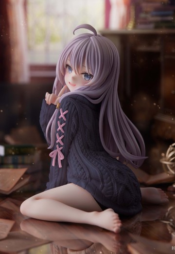 伊蕾娜 针织连衣裙 重涂紫色 | Hpoi手办维基