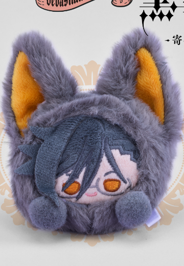 黑执事 -寄宿学校篇- 毛绒绒系列 毛绒团子 塞巴斯蒂安·米卡利斯 | Hpoi手办维基