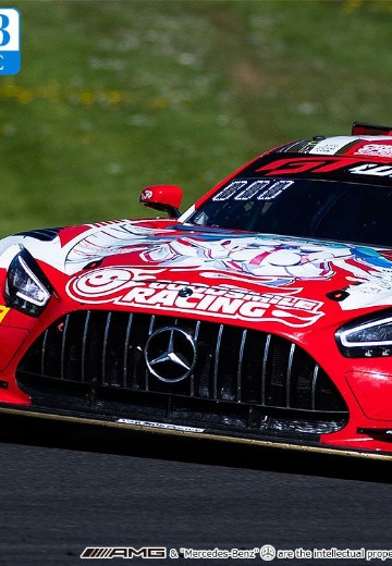 初音未来 GT企划 1/43 GOODSMILE 初音未来 AMG 2025 SPA24H | Hpoi手办维基