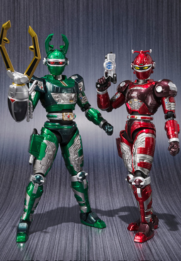 S.H.Figuarts 绿锹虫战士与红甲虫战士（暂译） | Hpoi手办维基