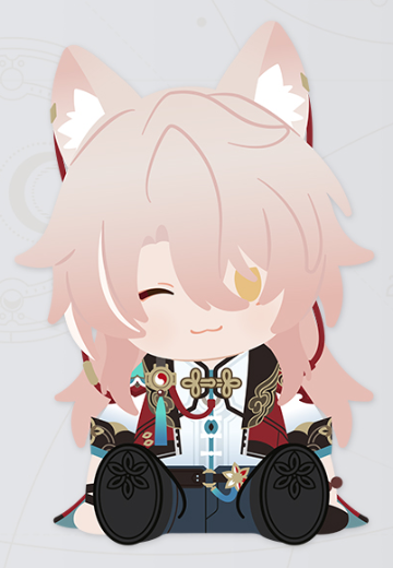 崩坏：星穹铁道 POTEPOTTE坐姿毛绒玩偶 第二弹 椒丘