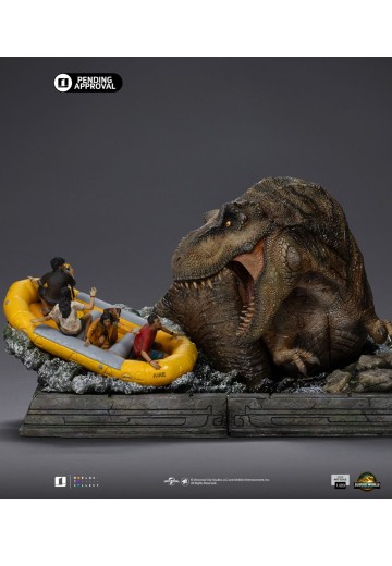 霸王龙雕像河流场景 - 侏罗纪世界：重生 - 半身艺术系列 1/20比例模型 | Hpoi手办维基