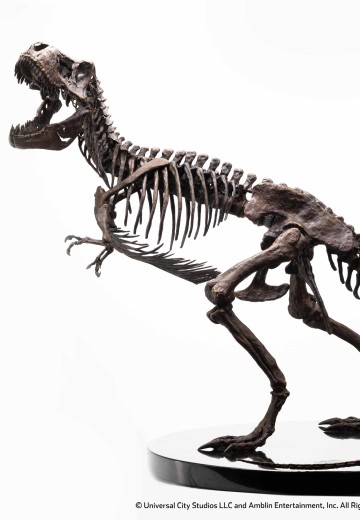侏罗纪公园1：8比例圆形台座版霸王龙青铜雕像 | Hpoi手办维基