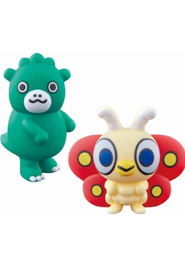 小不点电影怪物系列 小哥斯拉和小魔斯拉 好朋友套装 | Hpoi手办维基