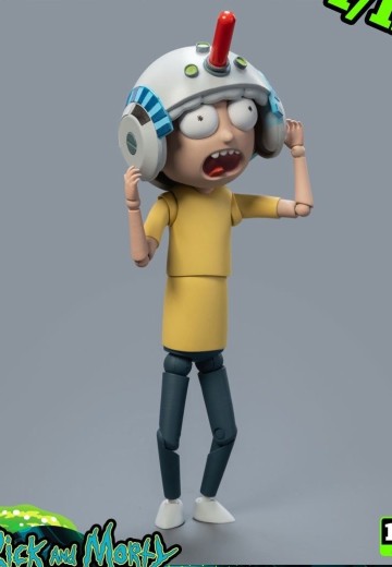 瑞克和莫蒂 莫蒂·首席瑞克工具人set 可动人偶