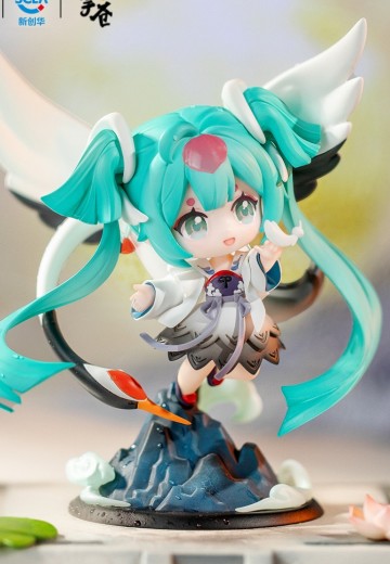 初音未来 羽洛华音 Q版手办