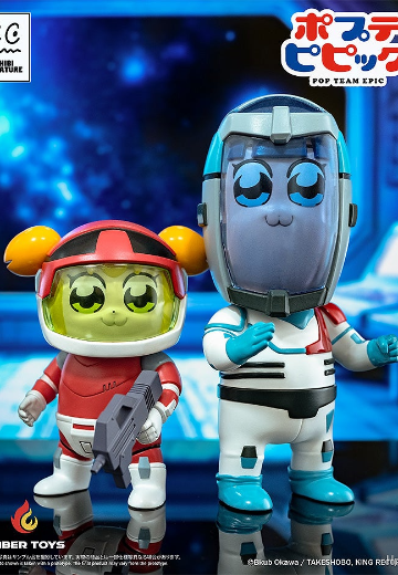 Chibi Creature pop子和pipi美的日常 POP子 与 PIPI美 太空服 | Hpoi手办维基