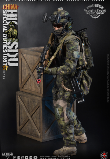 SS-143 1/6中国香港SDU突击步枪手珍藏版可动人偶 | Hpoi手办维基