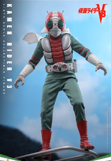 《假面骑士V3》假面骑士V3 1/6比例收藏人偶