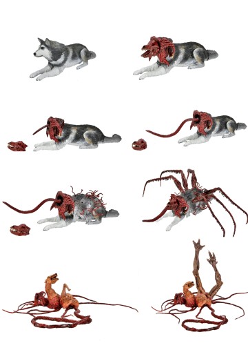 怪形-7英寸比例可动人偶——豪华终极狗形怪物——怪形狗（怪形犬） | Hpoi手办维基