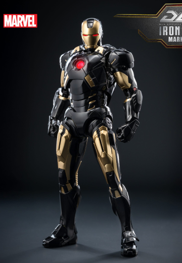 漫威无限传奇 DLX 钢铁侠 7号装甲（黑金版） | Hpoi手办维基