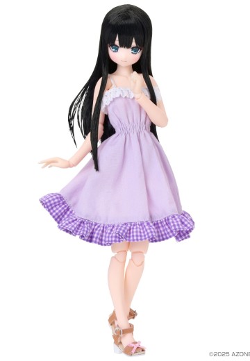 POD022-YCB Sarah's a la Mode 柚叶/甜蜜时光穿搭套装 ~黑莓色头发~(AZONE网上商店限定) | Hpoi手办维基