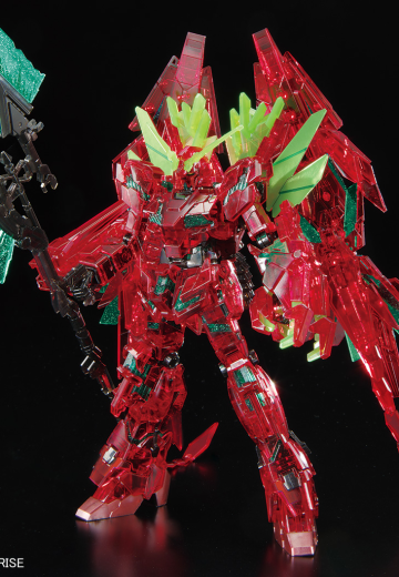 HG 1/144 福冈高达基地专属商品 独角兽高达完美型（毁灭模式） （最终决战样式） GSF版【透明配色】