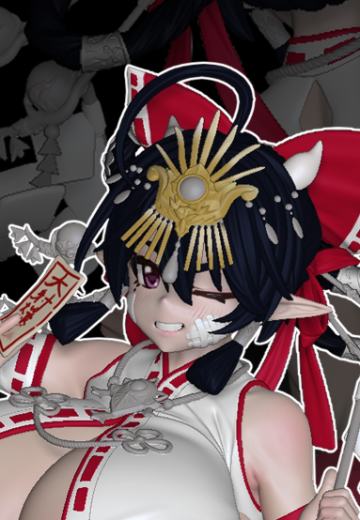 海太Umita 巫女服