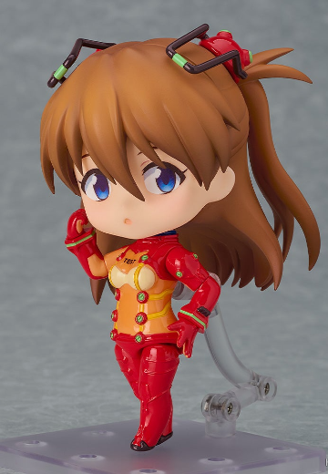 粘土人#2810 新世纪福音战士新剧场版：破 式波·明日香·兰格雷 测试服 | Hpoi手办维基