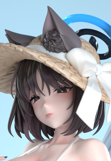 蔚蓝档案  桐生桔梗 透夏絮语.ver~ | Hpoi手办维基