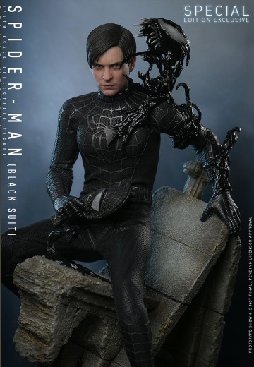 MM728B《蜘蛛侠3》蜘蛛侠（黑色战衣）豪华版 | Hpoi手办维基