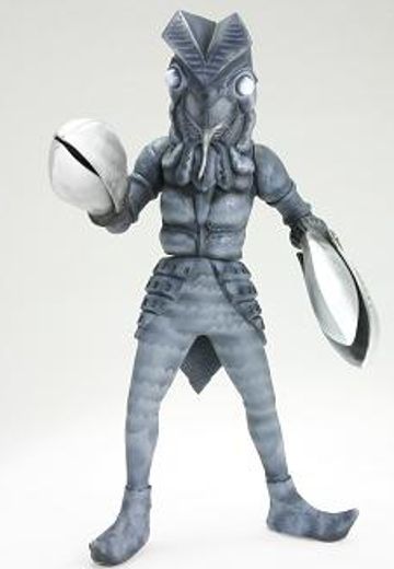 大怪兽系列 奥特曼编 宇宙忍者巴尔坦星人（黑白版） | Hpoi手办维基