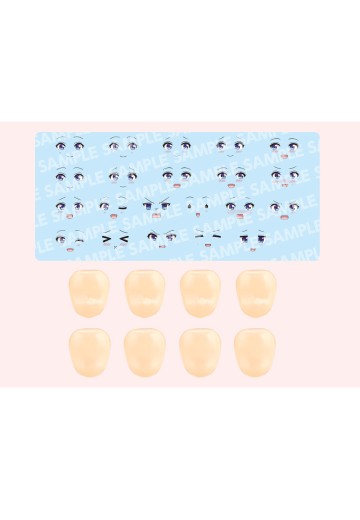 自定义脸部 与 水贴套装 第10弹【佐伯利兹用A】 | Hpoi手办维基