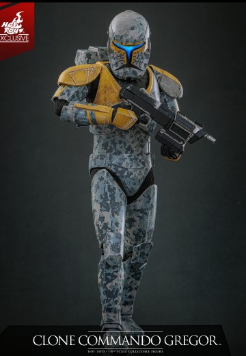 《星球大战:克隆人战争》克隆人突击队格雷戈尔1:6比例珍藏人偶 | Hpoi手办维基