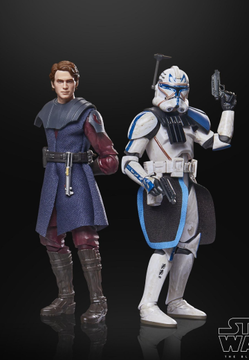 星球大战 黑色系列：阿纳金·天行者和克隆人雷克斯队长 | Hpoi手办维基