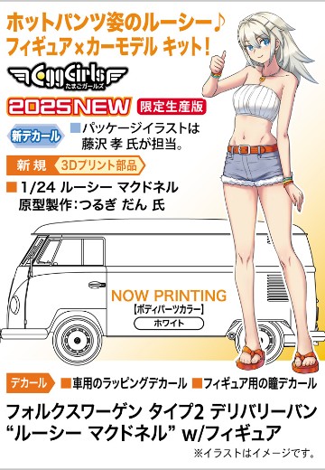 大众面包车 送货车模+“露西·麦克唐纳”双模套装 | Hpoi手办维基