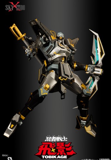 SXD-16 忍者战士飞影 40周年限定黑金色 | Hpoi手办维基