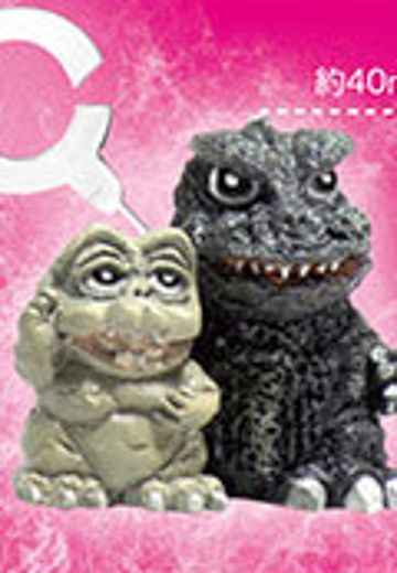 怪兽小进击系列哥斯拉1968和迷你拉1968 | Hpoi手办维基