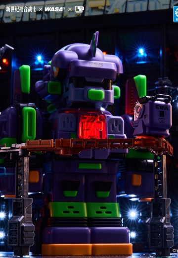 《新世纪福音战士》× WASA  联名系列超特快合体机甲 EVA206 | Hpoi手办维基