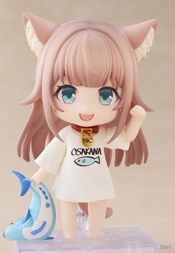 粘土人#2831 我家的猫是可爱女孩 黄豆粉