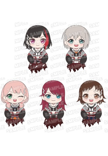 毛绒玩偶  Afterglow 美竹兰/青叶摩卡/上原绯玛丽/宇田川巴/羽泽鸫 | Hpoi手办维基