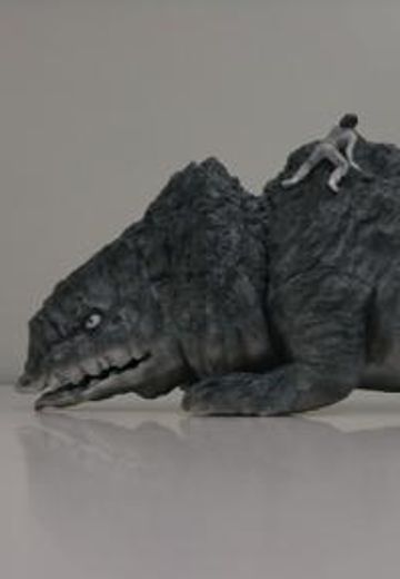 大怪兽系列 奥特Q编 岩石怪兽 戈鲁戈斯 黑白色版 | Hpoi手办维基