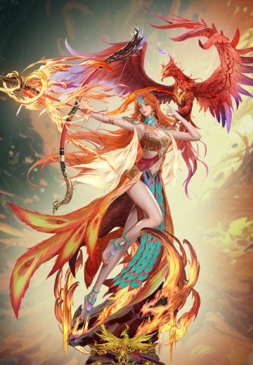 《沧元图》动画 柳七月1/4限量珍藏雕像 | Hpoi手办维基