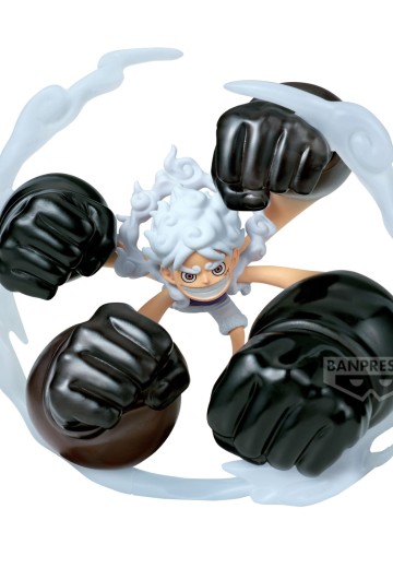 航海王 WCF特别款 蒙奇·D·路飞 五档-橡皮橡皮白枪乱打-