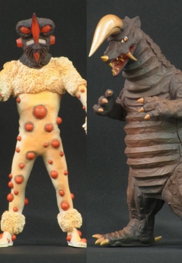 大怪兽系列 那可尔星人和布莱克王 夕阳激斗色 少年Ric限定商品 | Hpoi手办维基