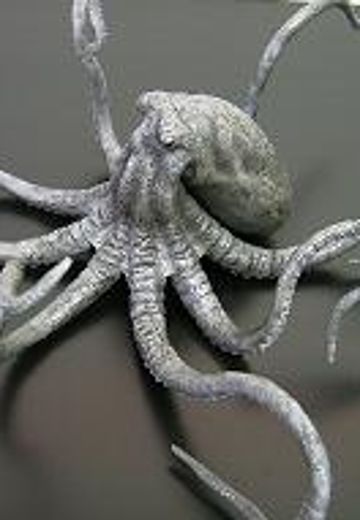 大怪兽系列 奥特Q编 大章鱼 斯塔鲁 黑白色版 | Hpoi手办维基