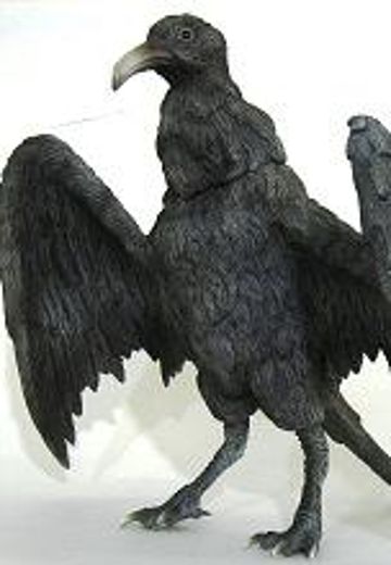 大怪兽系列 奥特Q编 古代怪鸟 拉尔杰乌斯 黑白色版 | Hpoi手办维基