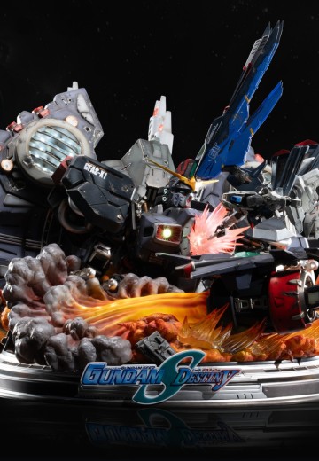 BNF匠系列  自由高达大战毁灭高达 | Hpoi手办维基