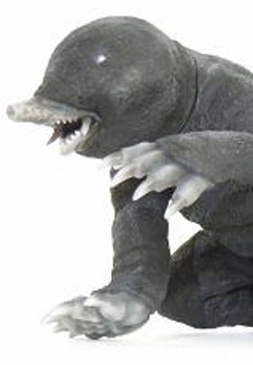 大怪兽系列 奥特Q编 鼹鼠怪兽 蒙古拉 黑白色版 | Hpoi手办维基