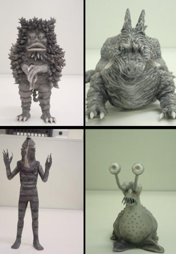 大怪兽系列 奥特Q编 奥特Q 超级限定盒 （嘎啦蒙・巴格斯・凯姆尔人・那麦贡 ） | Hpoi手办维基