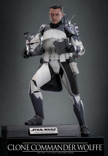 《星球大战：克隆人战争》克隆人指挥官沃尔夫 1:6比例珍藏人偶 | Hpoi手办维基