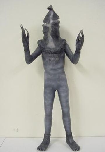 大怪兽系列 奥特Q编 诱拐怪人 凯姆尔人 （黑白色版） | Hpoi手办维基