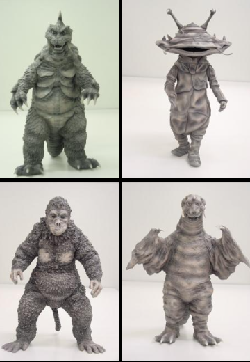 大怪兽系列 奥特Q编 奥特Q 超级限定盒 （哥美斯・卡内贡・哥罗・佩吉拉） | Hpoi手办维基