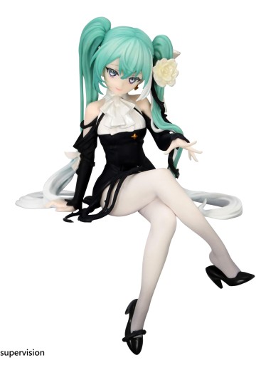 初音未来 压泡面人偶 花仙子系列—白玫瑰仙子—