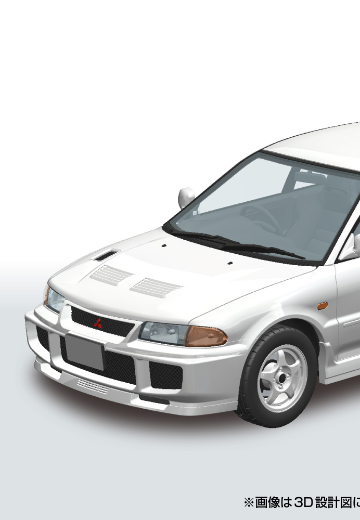 乐Pla 卡扣组合型套件 No.04-SW CE9A 三菱蓝瑟GSR EvolutionIII 1995款 苏格兰白 | Hpoi手办维基