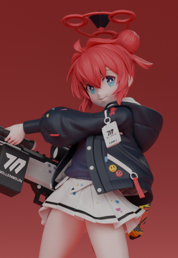 蔚蓝档案 小涂真纪 火力全开