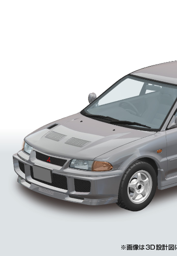 乐Pla 卡扣组合型套件 No.04-QS CE9A 三菱蓝瑟GSR EvolutionIII 1995款 女皇银 | Hpoi手办维基