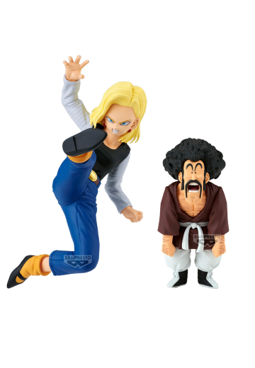 龙珠Z MATCH MAKERS 人造人18号大战撒旦先生（大战神秘蒙面人） | Hpoi手办维基