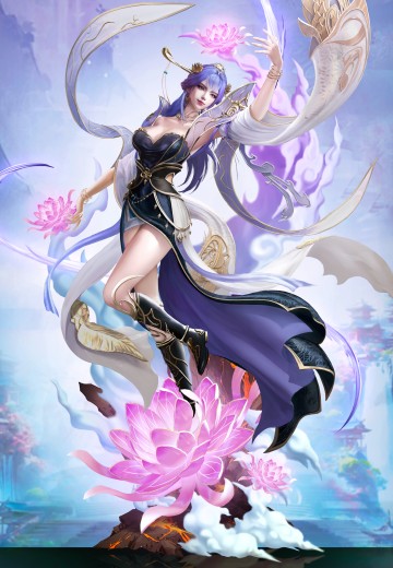 百炼成神2 天穹1/4比例雕像