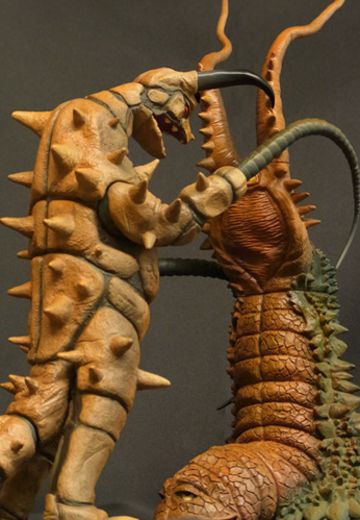 大怪兽系列 古敦VS双尾怪 夕阳色版 少年Ric限定商品 | Hpoi手办维基